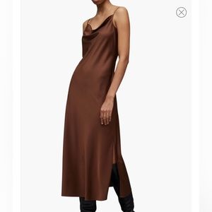 All Saints Hadley Satin Slipdress